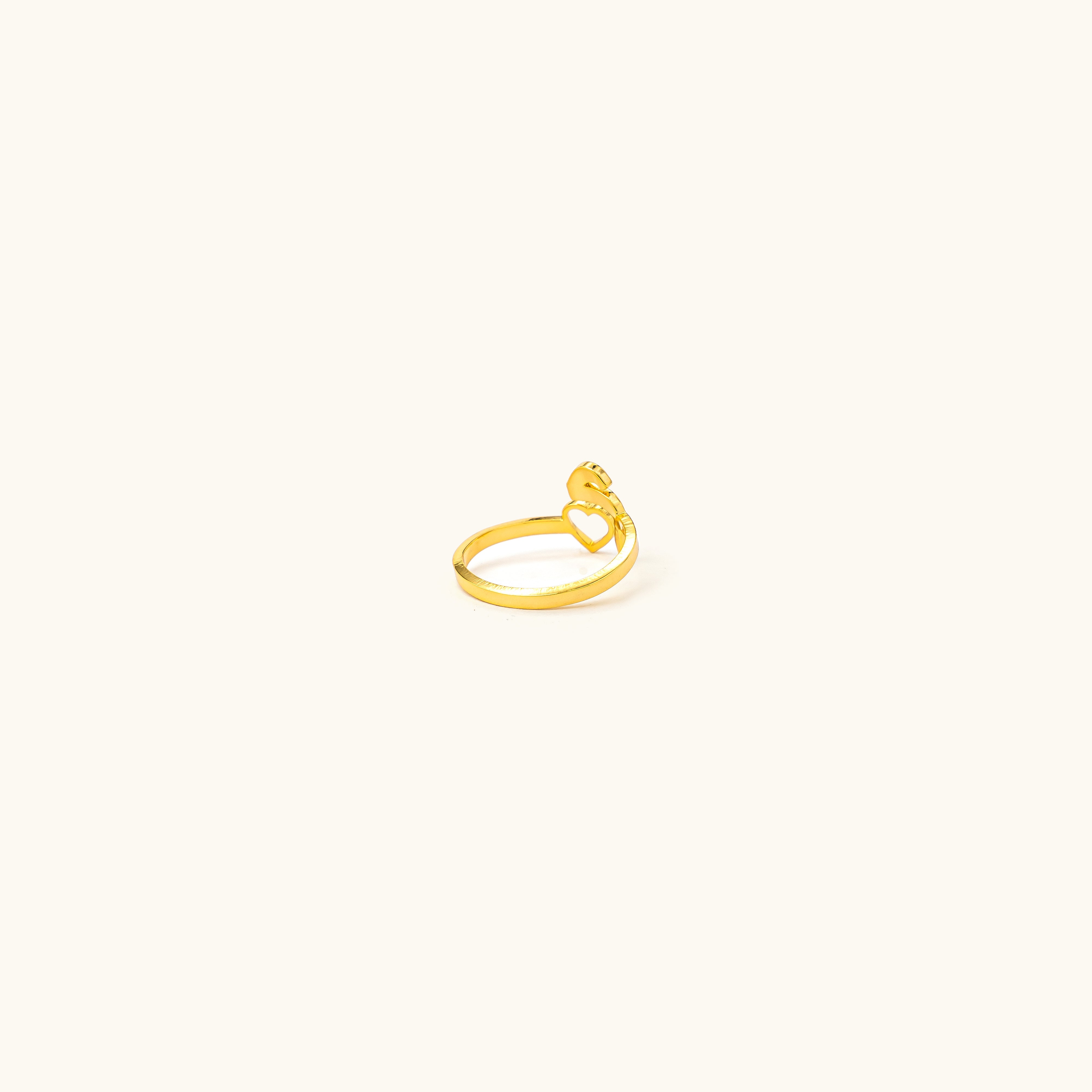 Initial Arabic Ring (Adjustable)