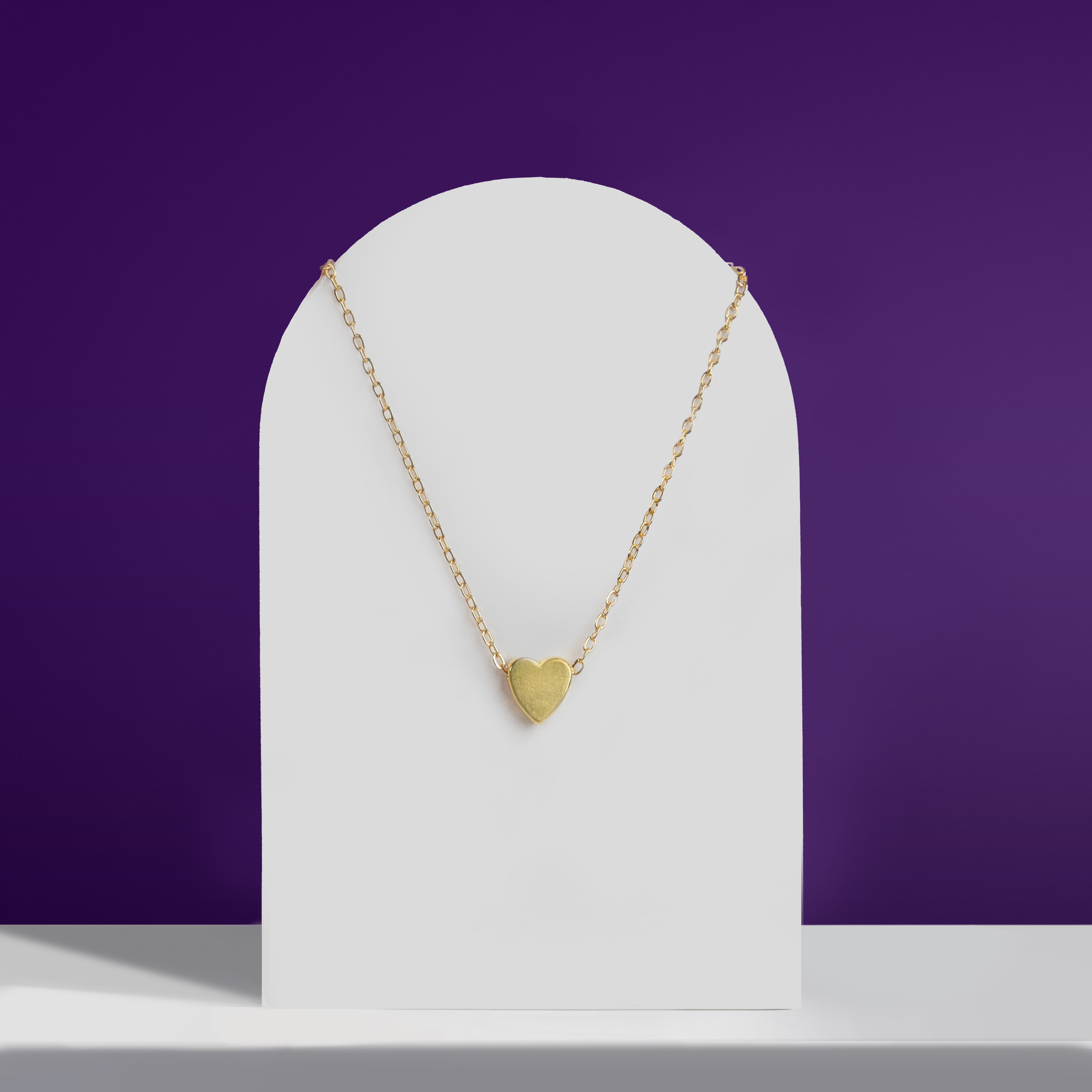 Golden Heart Necklace