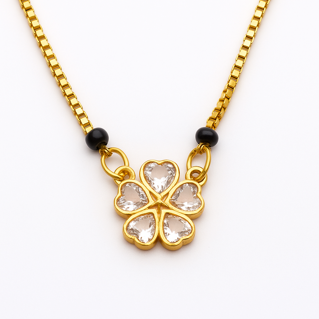 Clover Mangalsutra Necklace