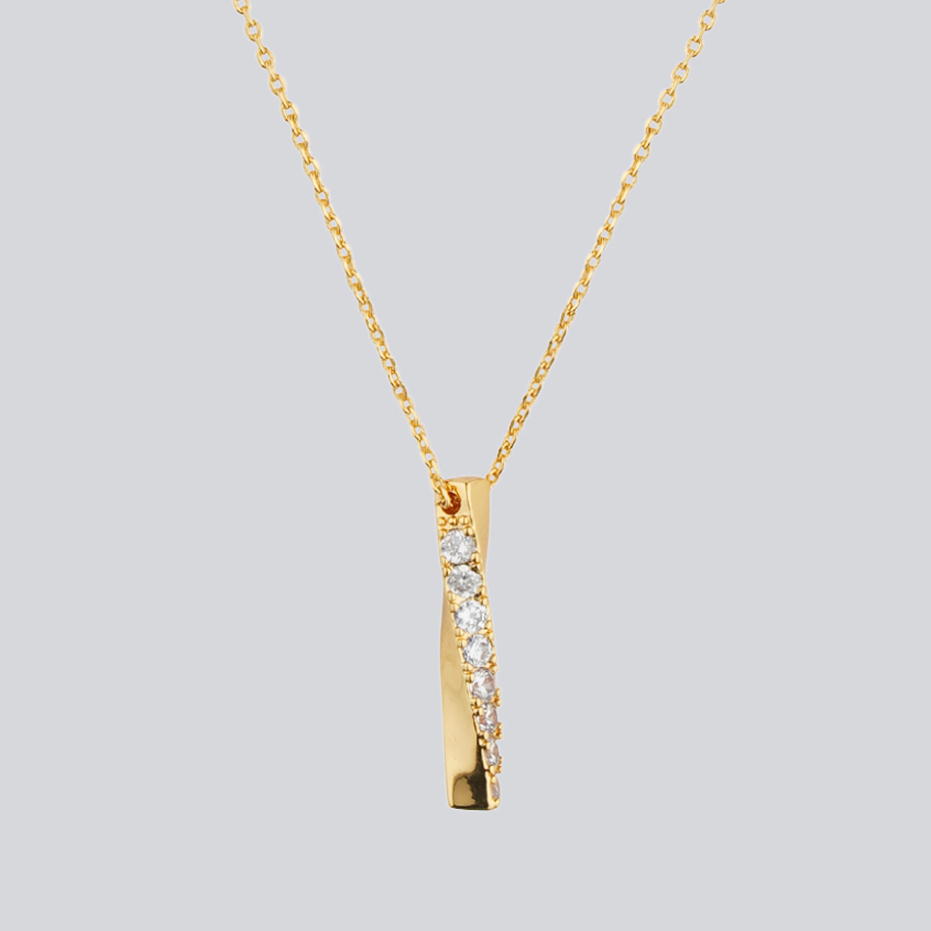 Cascade Bar Necklace