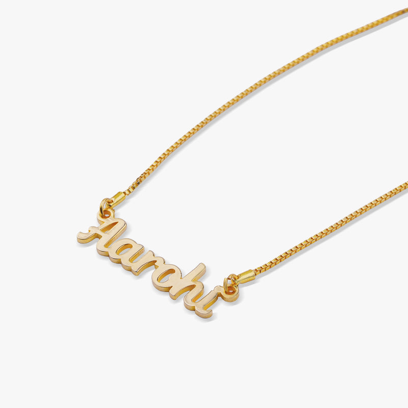 Name Necklace closeup