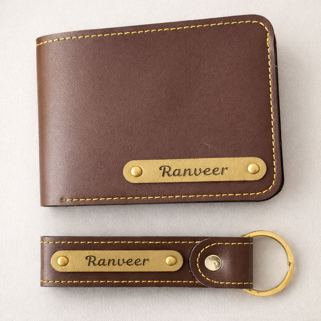Personalised Wallet & Keychain