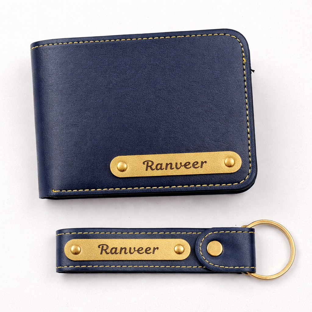 Personalised Wallet & Keychain