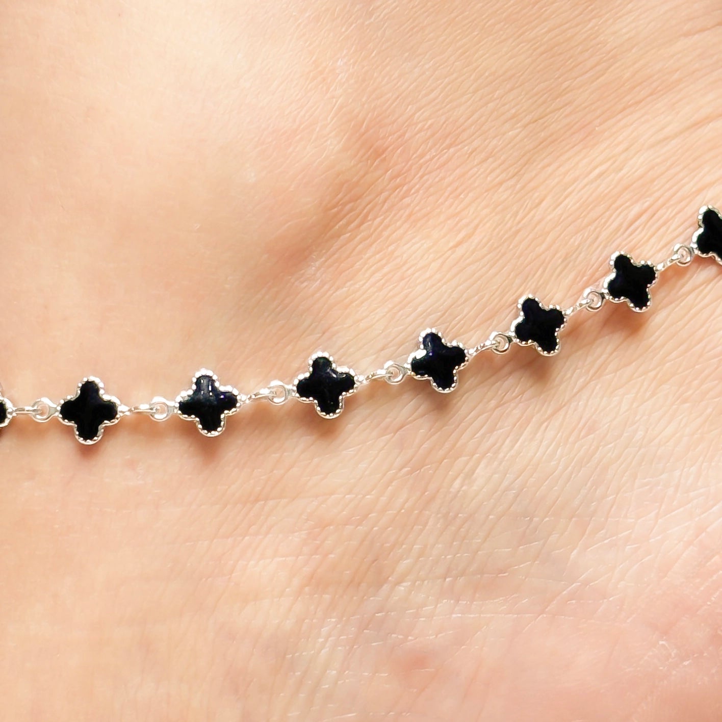 Clover Anklet
