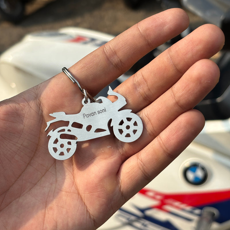 Bike Keychain detail