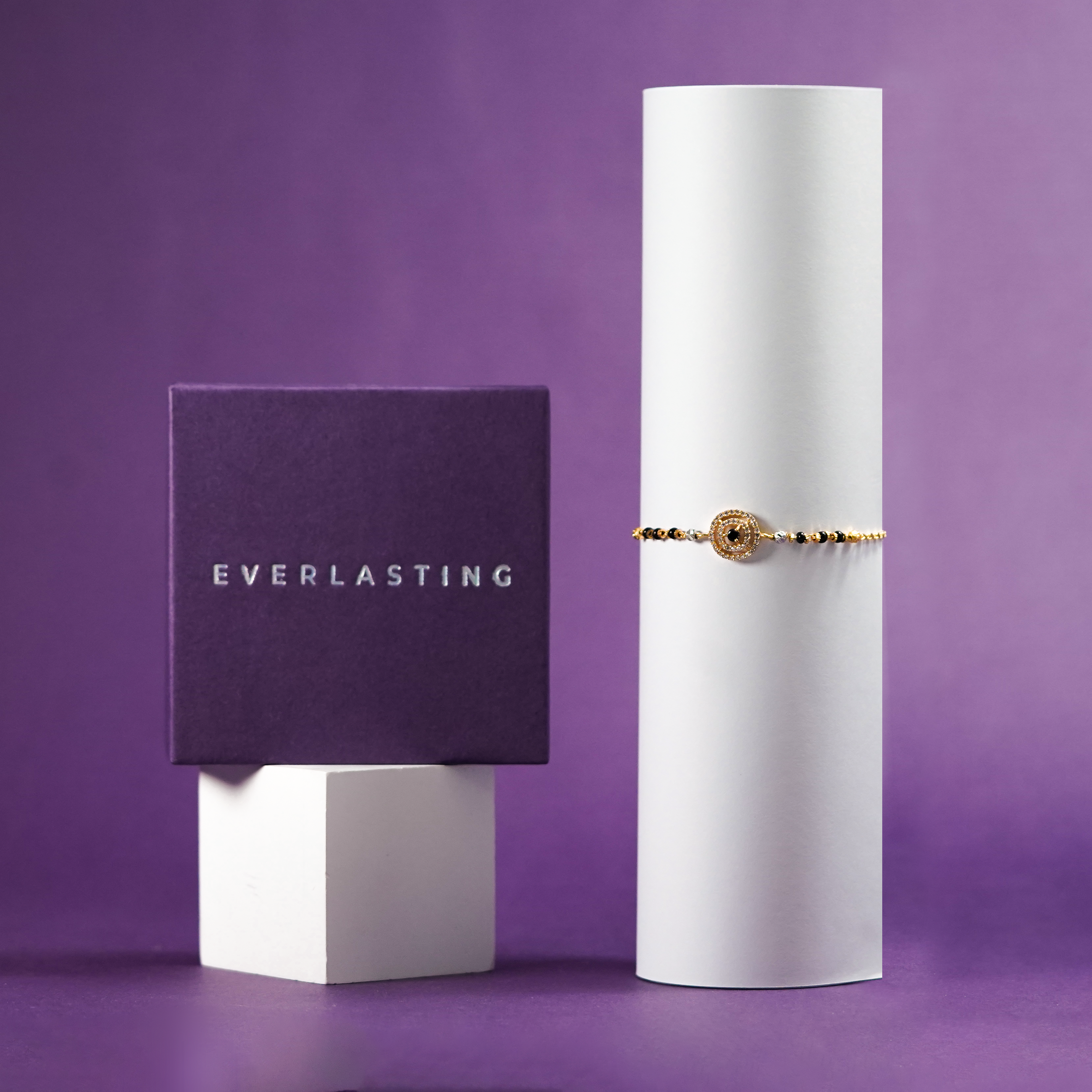Eclipse Elegance Mangalsutra Bracelet