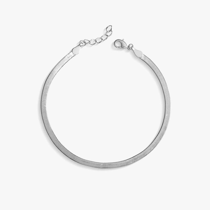 Snake Anklet on ankle