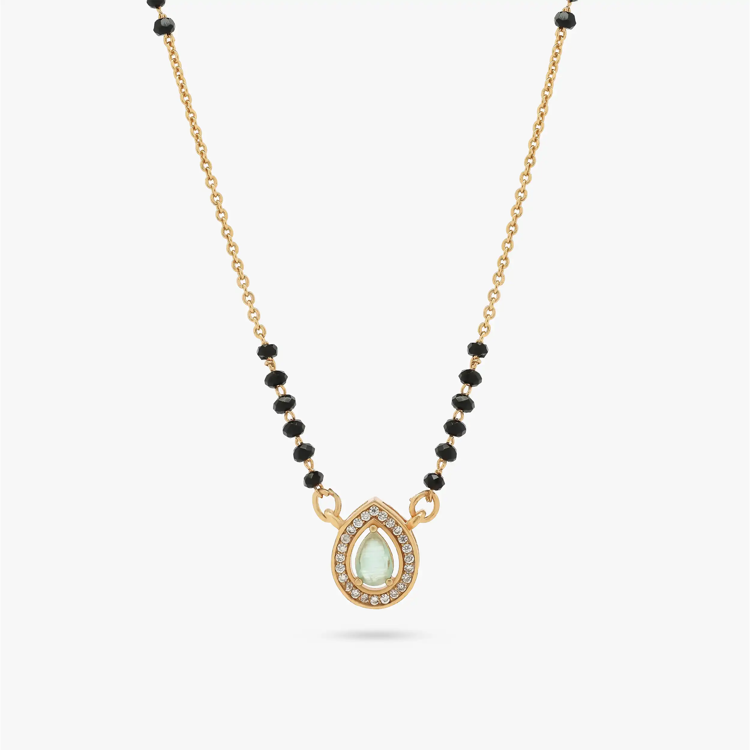 Teardrop Mangalsutra Pendant