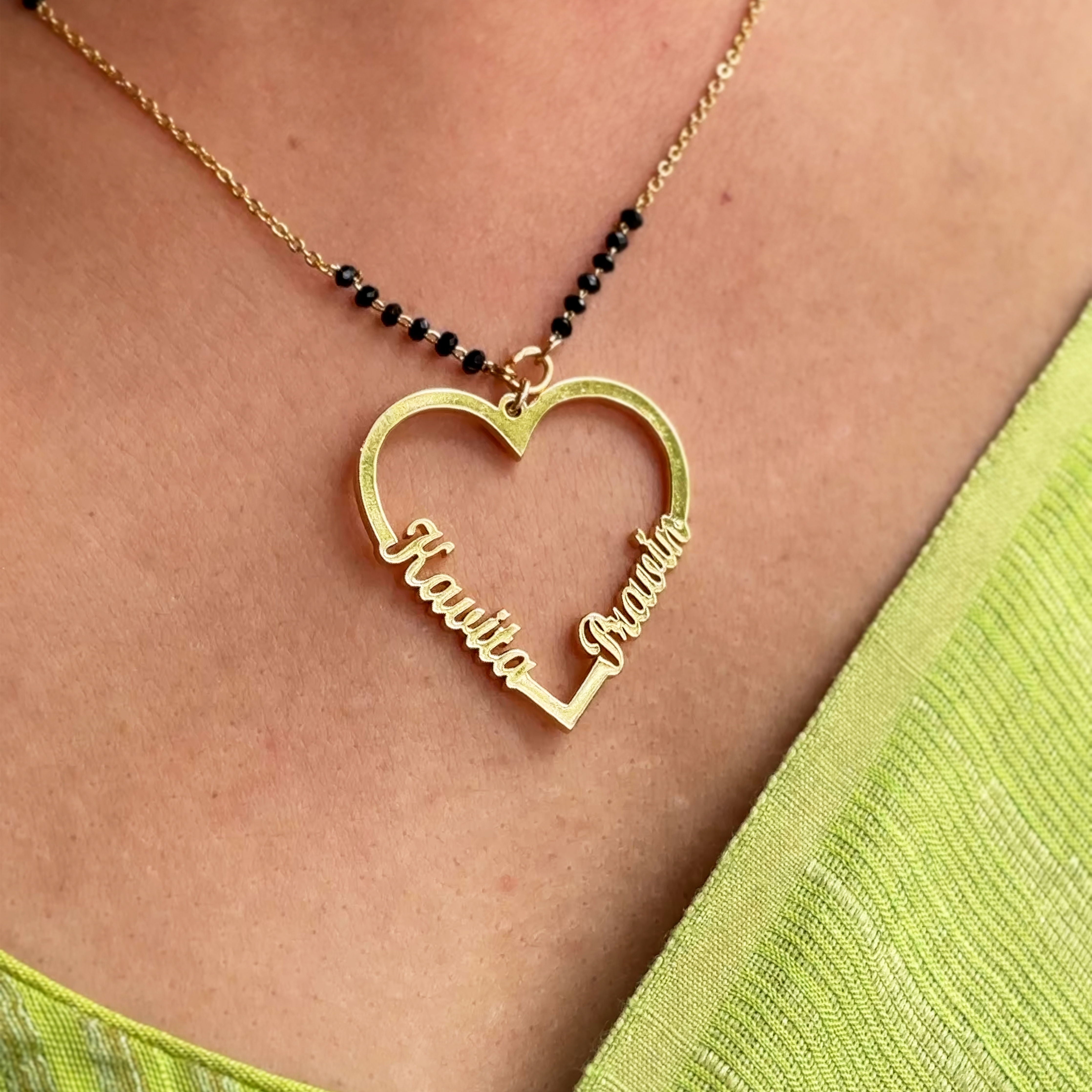 Couple Name Necklace