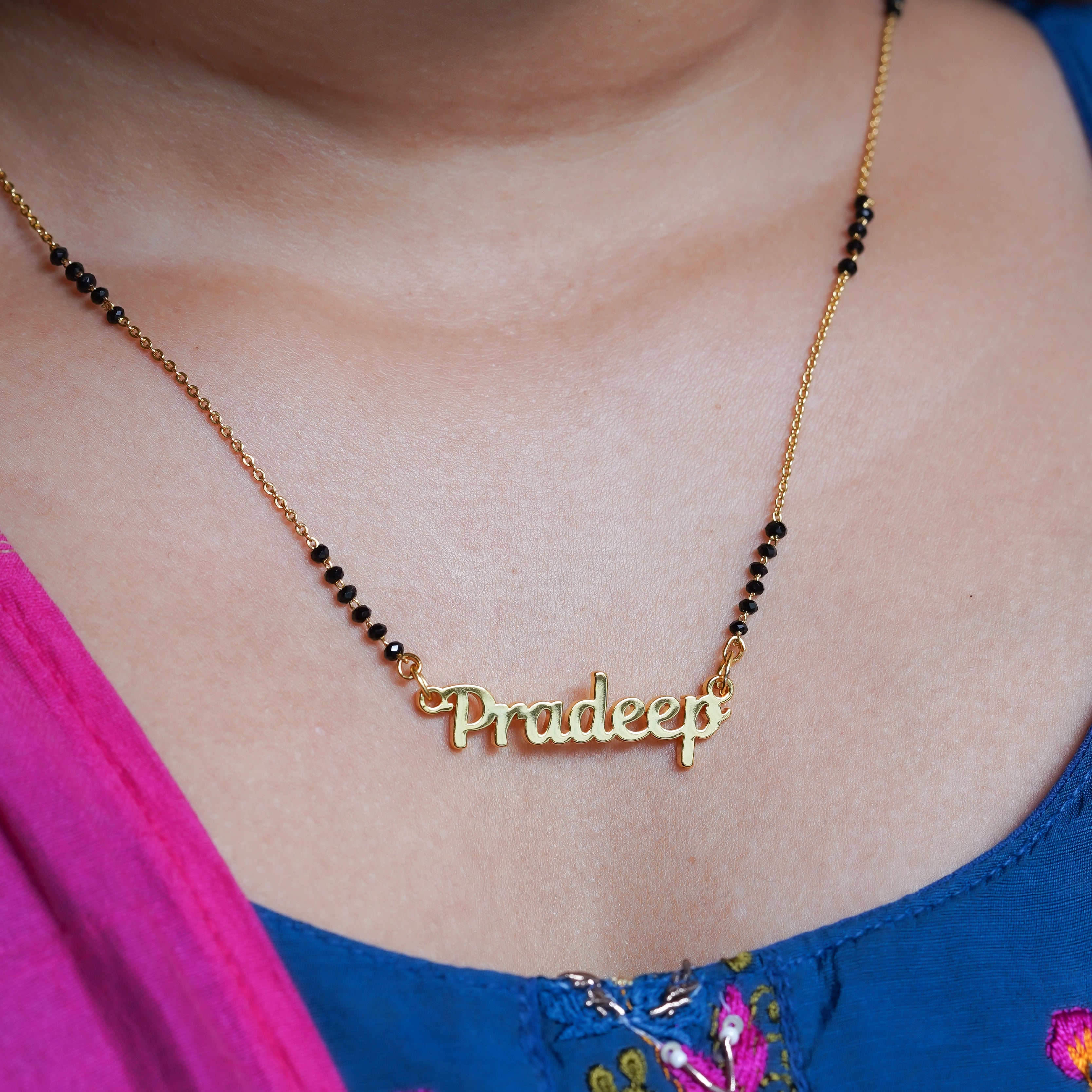 Mangalsurta Name Necklace